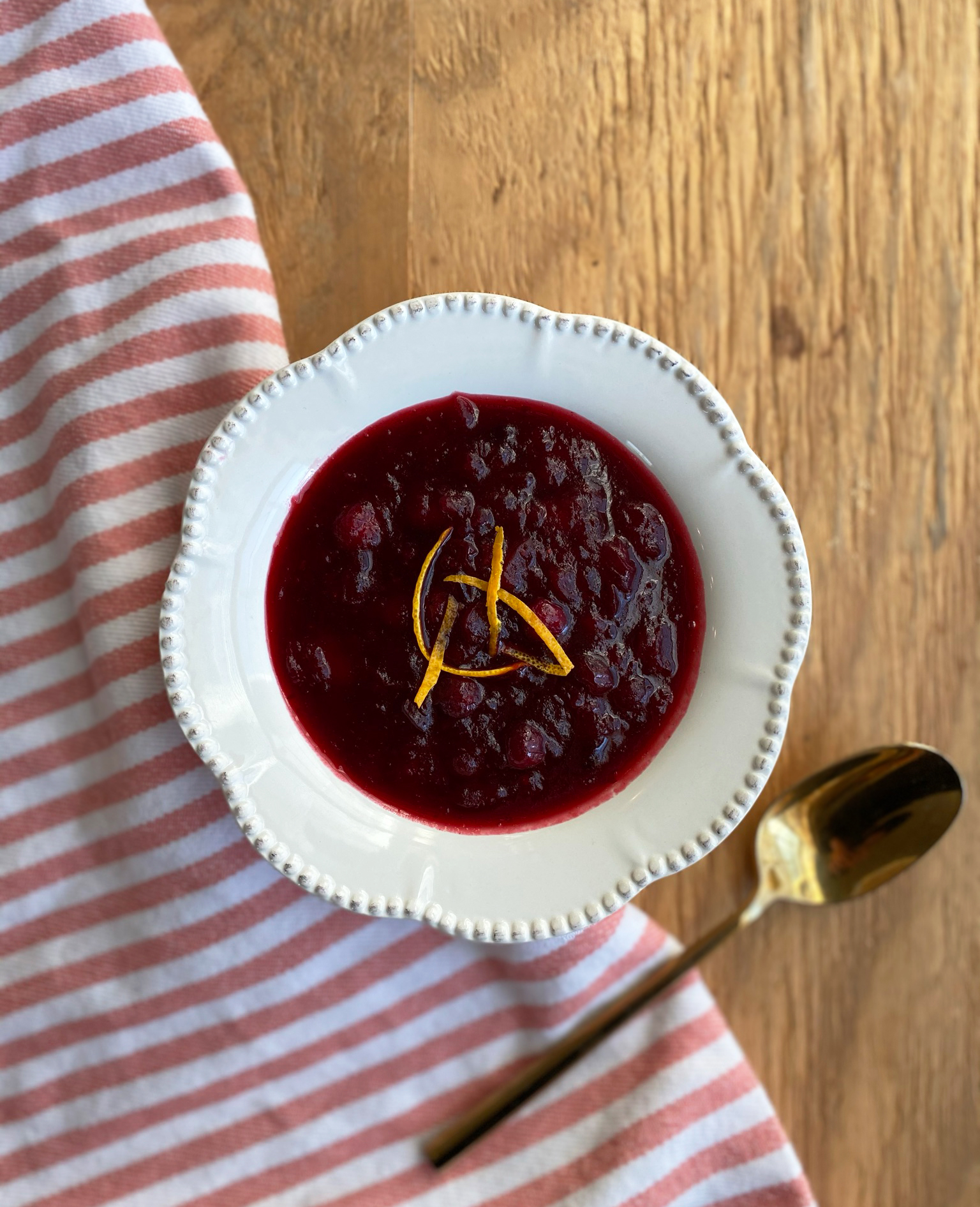 cranberry sauce