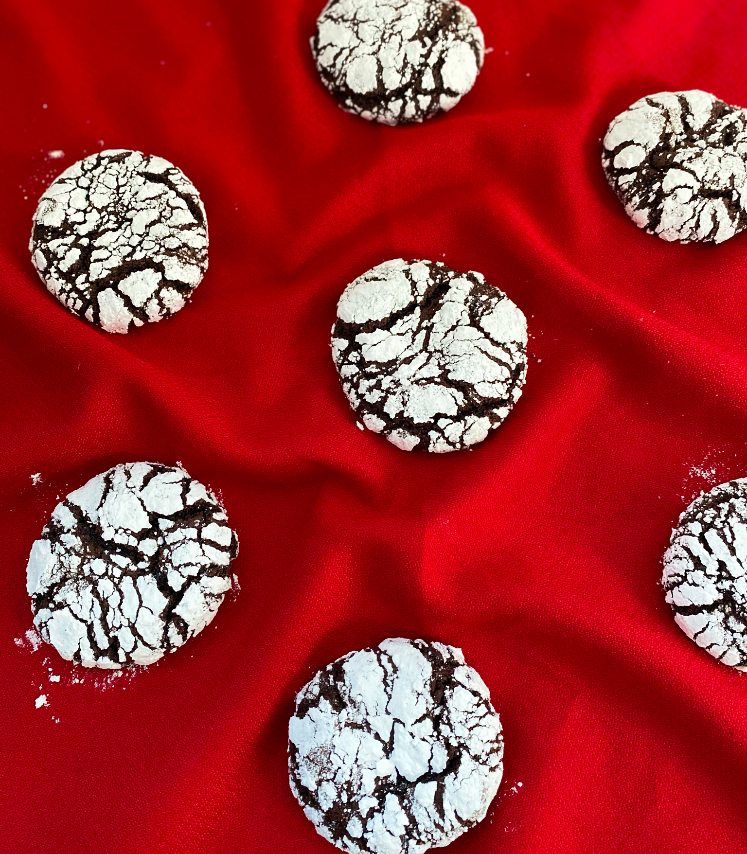 chocolate crinkle cookies